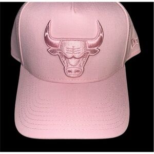 New Era Pink and Black Snapback Cap